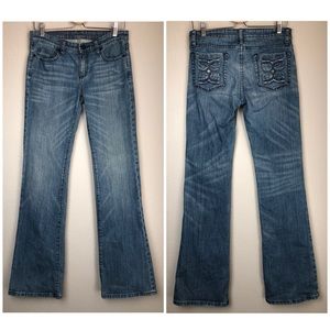 BCBG MAX AZRIA Boot Cut Jeans in Size 28